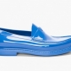 YSL Rubber Cobalt Show Loafers