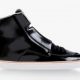 Maison Martin Margiela 2013 Fall/Winter High-Top Black Patent Leather Sneaker