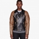 Versace Mens Quilted Leather Jacket