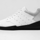 Rick Owens White & Black Sculpted Sole Adidas Edition Sneakers