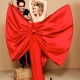 Bailey’s Red Bow Dress by Patricia Field