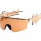 Jeremy Scott x Linda Farrow Golden Gun Sunglasses