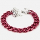 Raf Simons x Atelier 11 Fuchsia Aluminium Bracelet