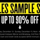 VFILES Sample Sale