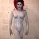 Sharon Needles as Marilyn Manson Halloween