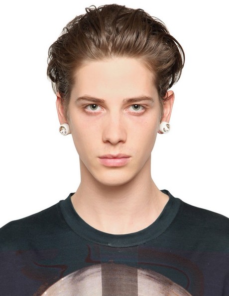 Zeitgeistworld » Givenchy White Magnetized Crystal Stud Earrings for Men