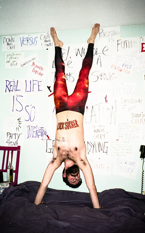 upside down