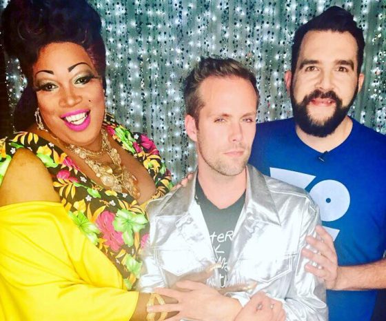 hey qween Justin Tranter